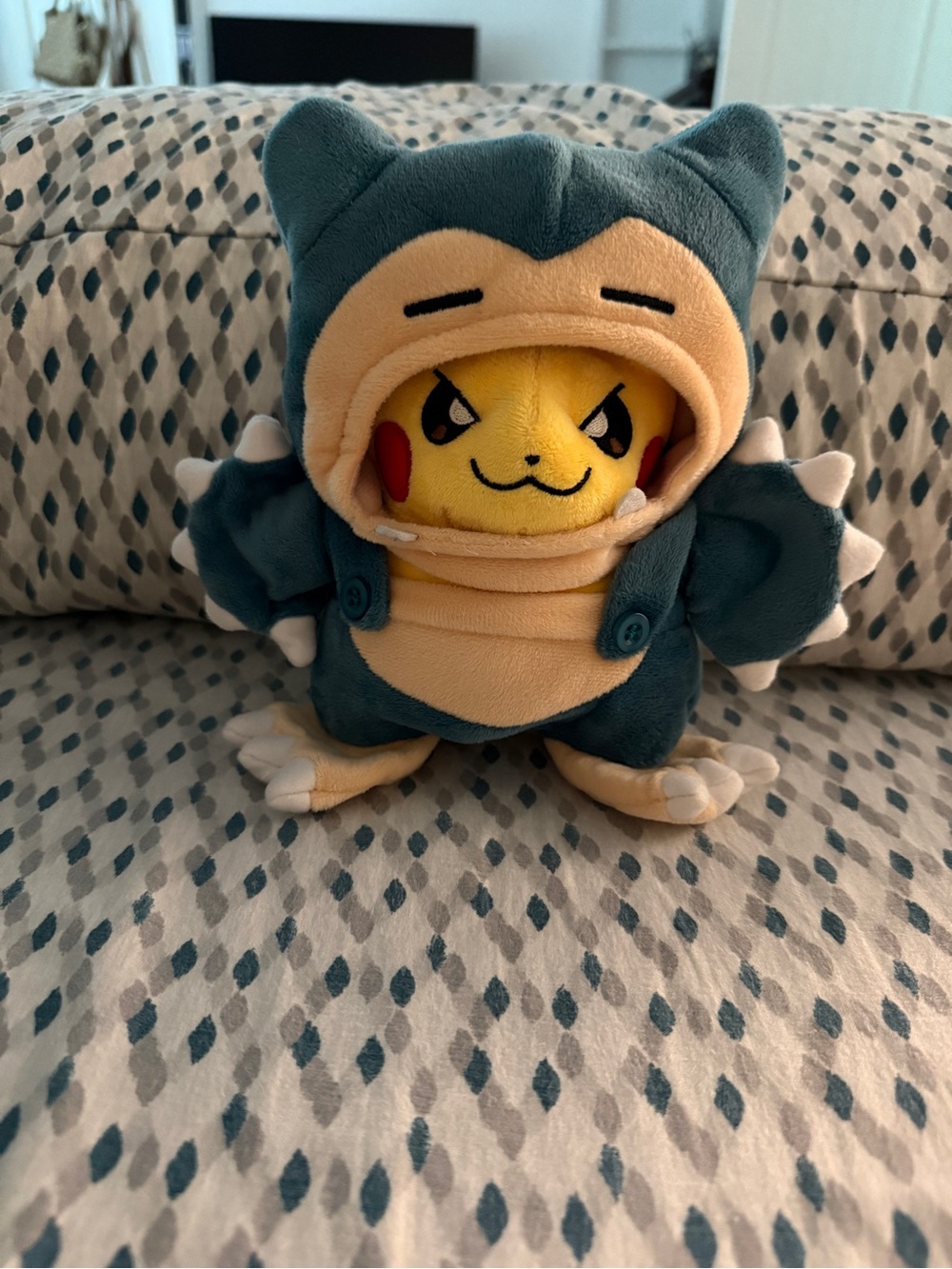 Pokémon Snorlax Cosplay Pikachu Plush